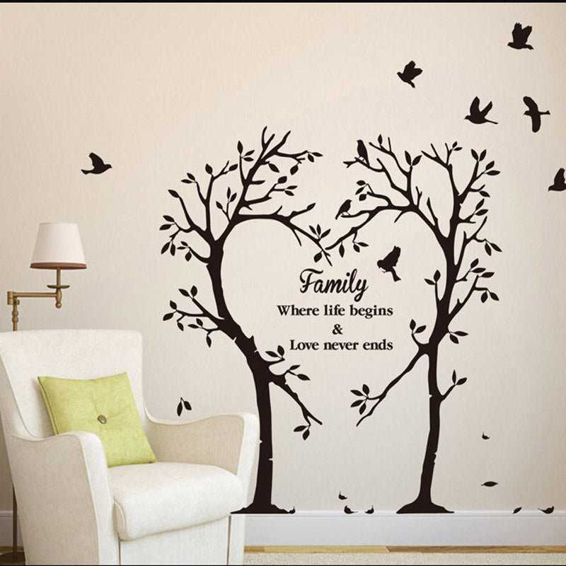 Transform Your Space with Wall Decor Stickers: Birds Theme