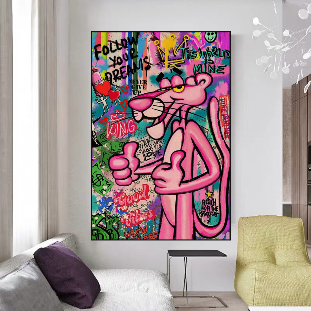 Pink Panther Poster authentic Framed