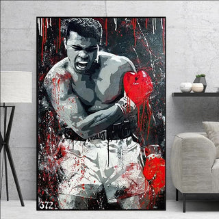 Boxing Canvas Wall Art: Captivating Masterpieces