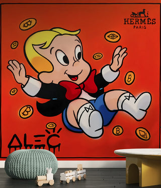 Richie Millionaire Baby Hermes Wallpaper