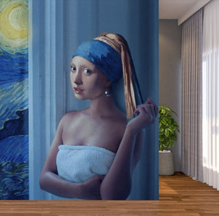 The Milkmaid Famous Art Wallpaper