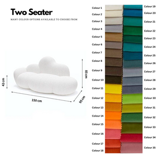 Cloud Sofa Set: Quality, Comfort, and Style!-GraffitiWallArt