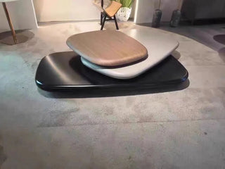 Italian Design Pebbles Rotating Coffee Table