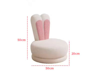 Rabbit Rotating Sofa Chair for Kids Room Nursery