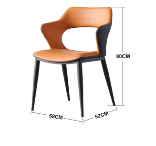 Designer Dining Curve Chairs - Finest Dining Decor