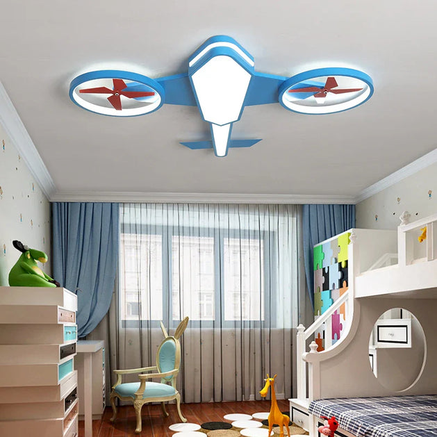 Aeroplane Light for Kids Room Decor - GraffitiWallArt