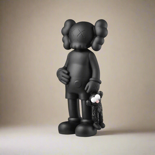 KAWS Share Black Statue Sculpture-GraffitiWallArt