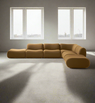 Minimalistic Modular Wave Sofa Set - Make your own - GraffitiWallArt