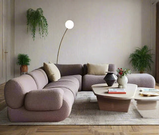 Minimalistic Modular Wave Sofa Set - Make your own - GraffitiWallArt