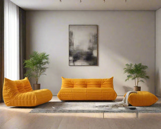 Modular Cosy Togo Lazy Sofa Set for Living Room - GraffitiWallArt