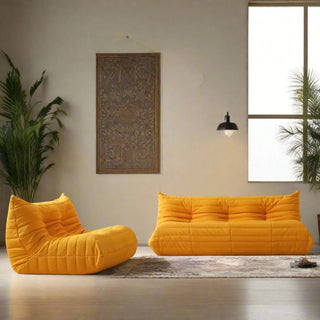 Modular Cosy Togo Lazy Sofa Set for Living Room - GraffitiWallArt