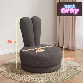 Rabbit Rotating Sofa Chair for Kids Room Nursery