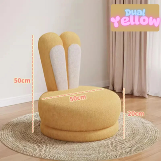 Rabbit Rotating Sofa Chair for Kids Room Nursery