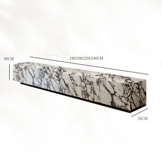 Designer Marble Pattern TV Stands for Living Room