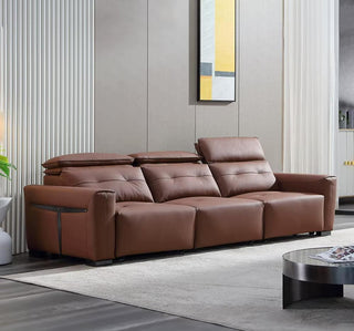 Convertible Sofa Bed - Multifunctional Leather Sofa Set