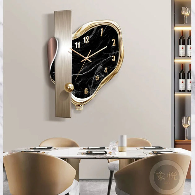 Modern Dome Swingable Wall Clock - GraffitiWallArt