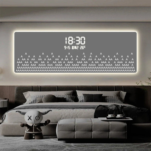 Equalizer Digital LED Wall Clock - GraffitiWallArt