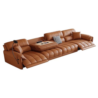 Loveseat Italian Genuine Leather Recliner Sofa