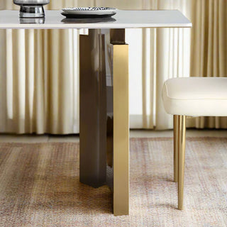 Mesa Elegant Luxury Dining Table - GraffitiWallArt