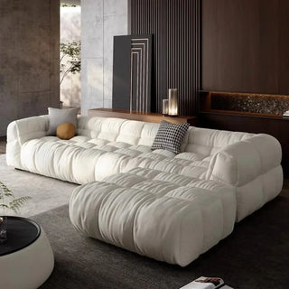 Sectional Puff Sofa for Living Room – Blend of Luxury & Durability