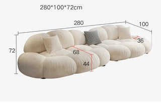 Modular Loveseat Para Sala Lounge Sofa – Style Meets Comfort