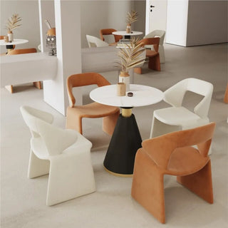 Designer Velvet Dining Chair