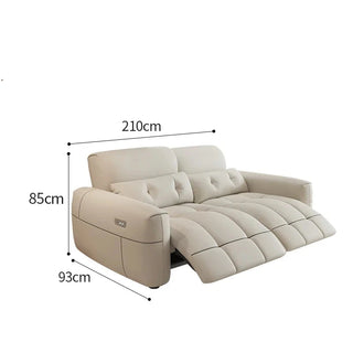 Letto Soft Lazy Reclining Loveseat Sectional Sofa