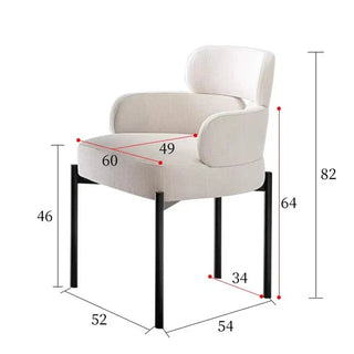 Silla de Comedor Moderna Minimalista Boucle