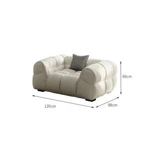 Sectional Puff Sofa for Living Room – Blend of Luxury & Durability