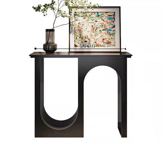 Vertical Vintage Console Table for Living Room