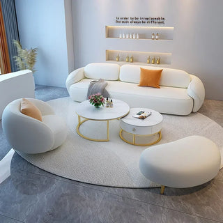 Elegant Minimalist Puff Sofa – Simplicity Meets Comfort