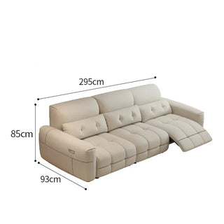 Letto Soft Lazy Reclining Loveseat Sectional Sofa