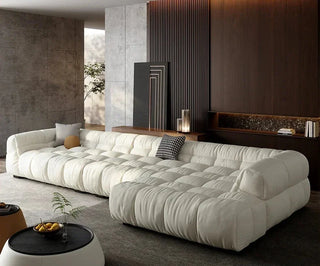 Sectional Puff Sofa for Living Room – Blend of Luxury & Durability