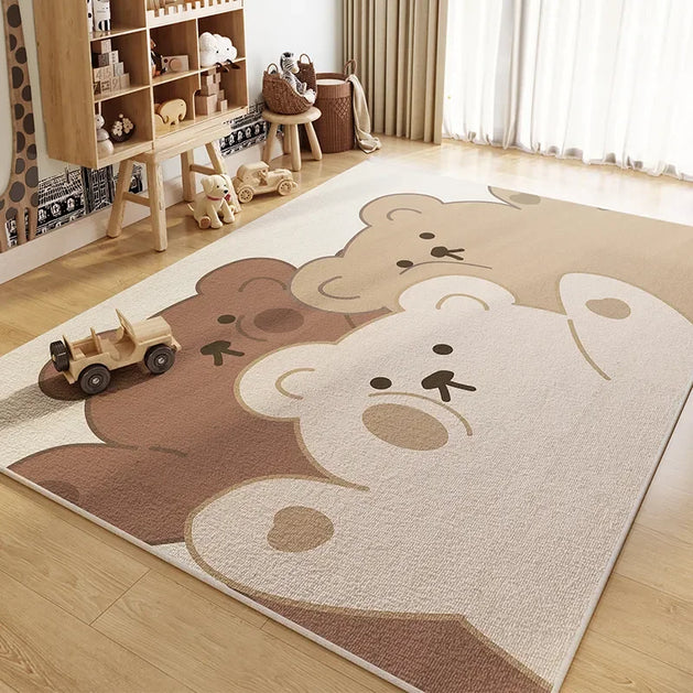 Toddler Teddy Bears Play Mat - Waterproof - GraffitiWallArt