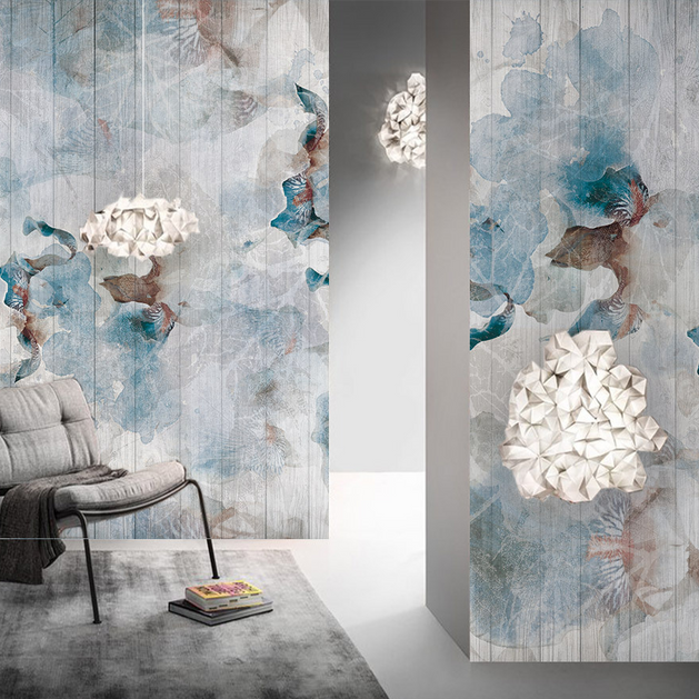 Abstract Floral Wallpaper Murals: Transform Your Space