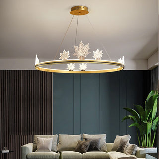 Acrylic Flower Chandelier - Find the Perfect Lighting-GraffitiWallArt