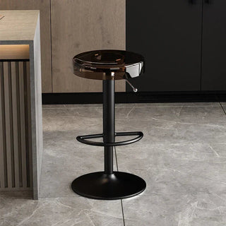 Acrylic High-End Kitchen Island Counter bar Stool-GraffitiWallArt