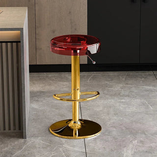 Acrylic High-End Kitchen Island Counter bar Stool-GraffitiWallArt