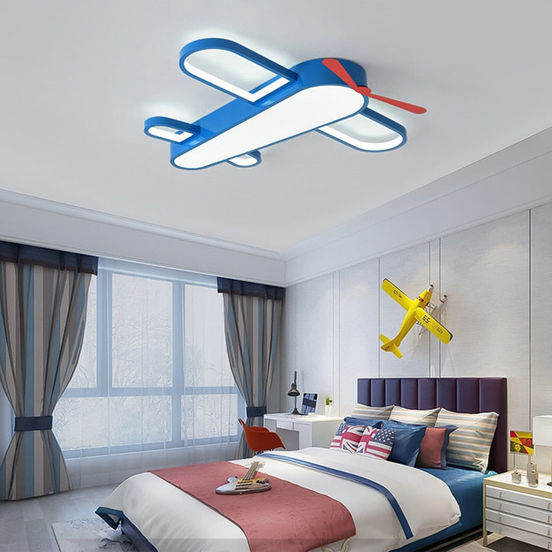 Aeroplane Ceiling Light - Illuminate Your Room with Style-GraffitiWallArt