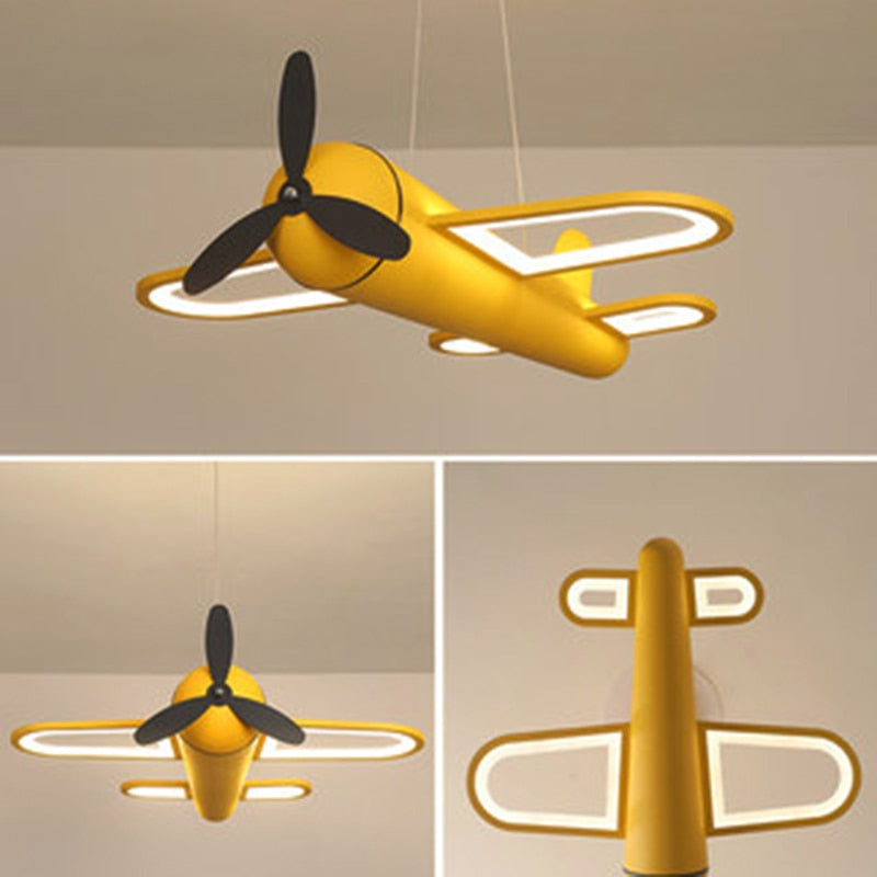 Aeroplane Helicopter Ceiling Light - Aviation-Inspired Decor-GraffitiWallArt