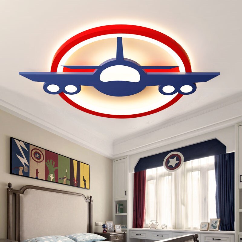 Airplane Ceiling Light - Illuminate Your Space in Style.-GraffitiWallArt