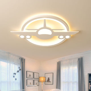 Airplane Ceiling Light - Illuminate Your Space in Style.-GraffitiWallArt