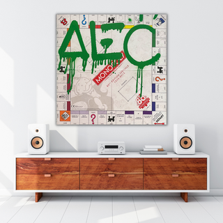 Alec Canvas Art - Monopoly Board at Its Finest-GraffitiWallArt