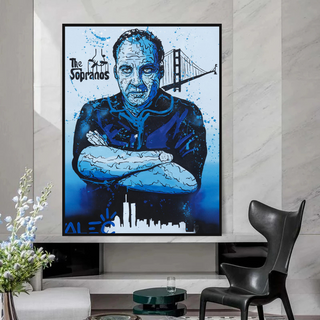 Alec Canvas Wall Art: The Legendary Tony Soprano-GraffitiWallArt