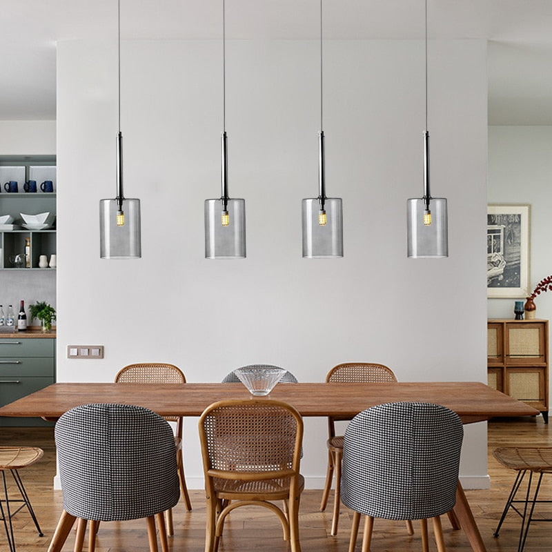 Amp up Your Décor with Glass Pendant Hanging Lights-GraffitiWallArt
