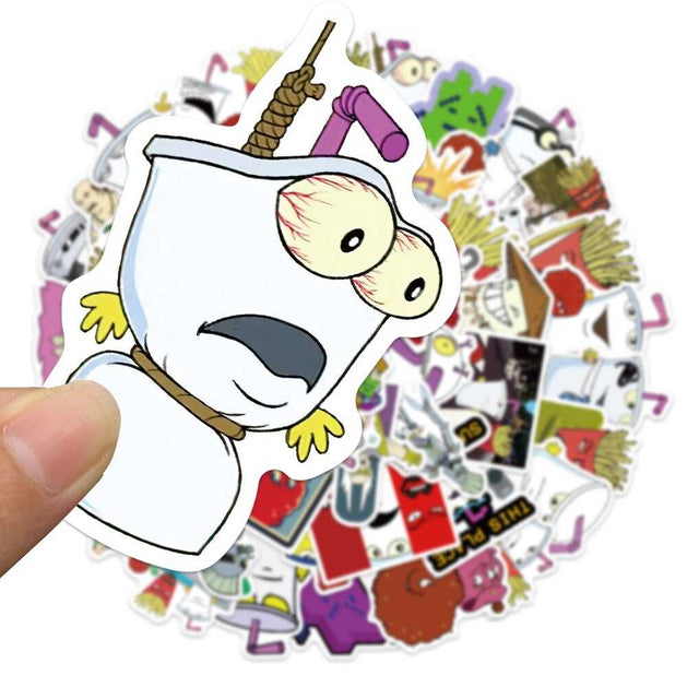 Aqua Teen Hunger Force Stickers: Quirky Collectibles-GraffitiWallArt