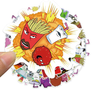 Aqua Teen Hunger Force Stickers: Quirky Collectibles-GraffitiWallArt