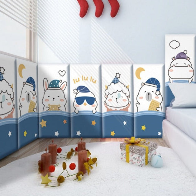 Arctic Bears Design Toddlers Wall Protection, Wall Panels-GraffitiWallArt