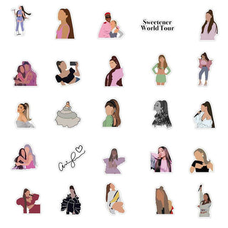 Ariana Grande Sticker Pack - Exclusive Collection-GraffitiWallArt