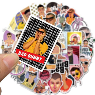 Bad Bunny Travel Stickers Pack - Famous Bundle Waterproof-GraffitiWallArt